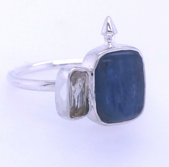 Kyanite Crystal Connection Ring