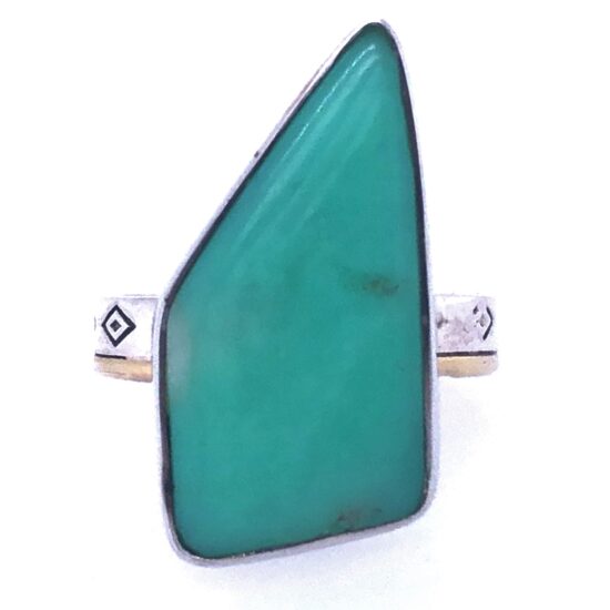 Turquoise Kingman Free Form Ring handle your business with our wholesale gemstone natural jewelry