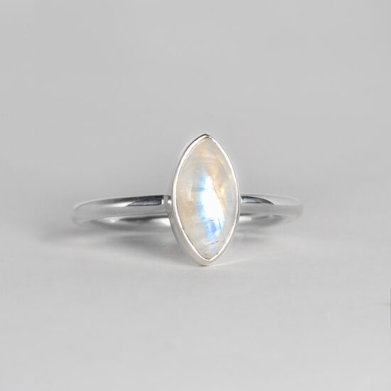 Moonstone Multi-shape Perfection Ring jewelry suppliers online 925 silver