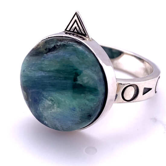 Kyanite Mermaid Mystic Ring
