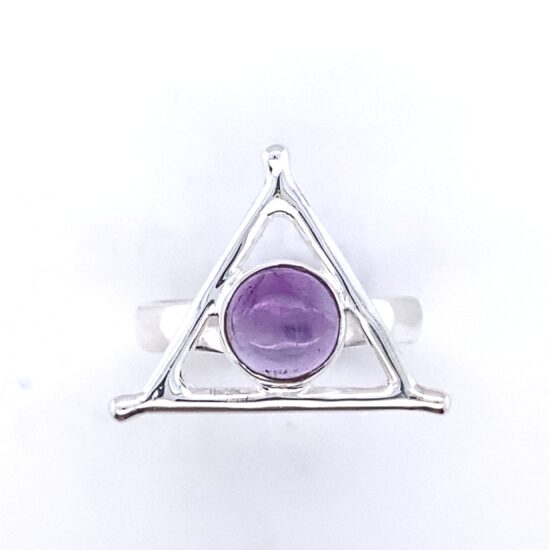 Amethyst Sacred Element Ring best jewelry vendors new age