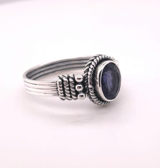 Iolite Truth Ring genuine gemstone wholesale sterling silver jeweler
