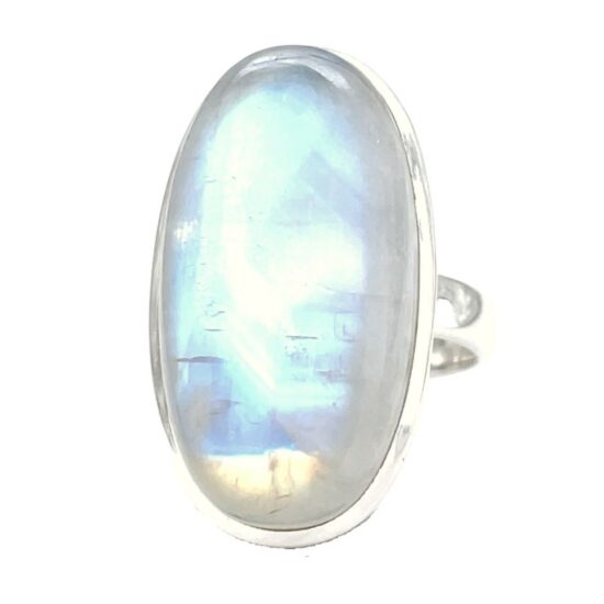 Moonstone Starlight Shimmer Ring