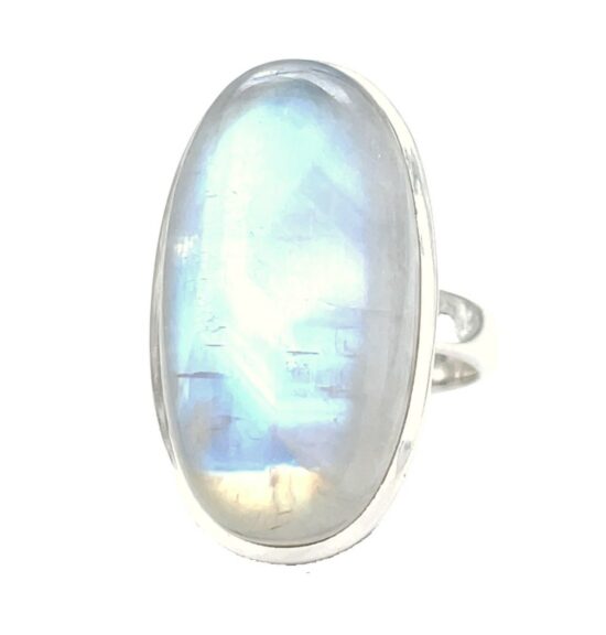 Moonstone Starlight Shimmer Ring