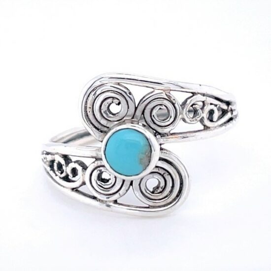 Turquoise Swirls Ring best jewelry supply wholesale