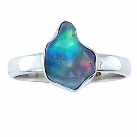 Opal Blue Lagoon Ring