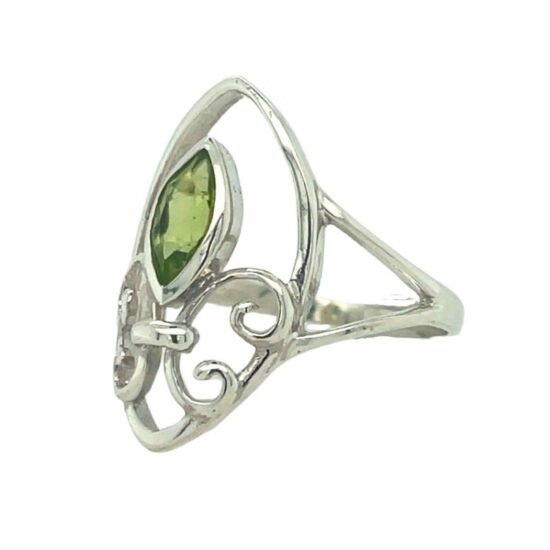 Peridot Fleur De Lis Ring jewelry collection grow your own business