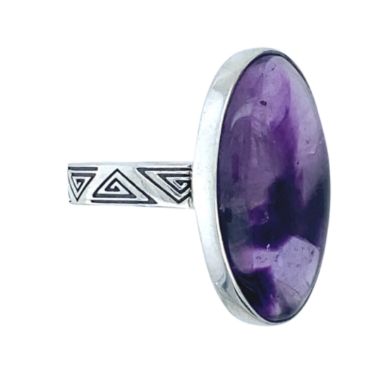 Amethyst Star Trapiche Ring favorite jewelry best in the USA