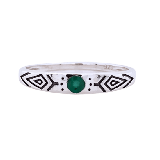 Emerald Maya Inspiration Ring local wholesale natural gemstone vendor