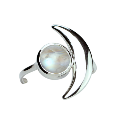 Moonstone Crescent Ring best jewelry supply wholesale