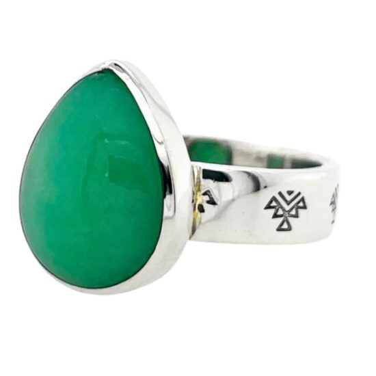 Chrysoprase Happy Ring