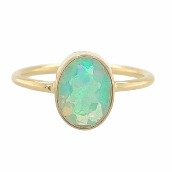 Opal Illuminations Gold Vermeil Ring