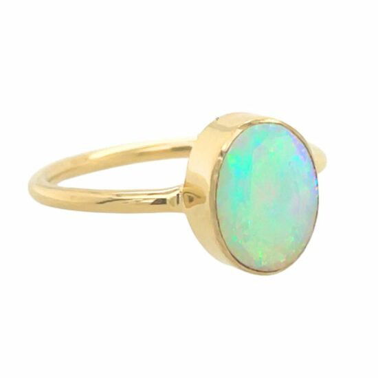 Opal Illuminations Gold Vermeil Ring