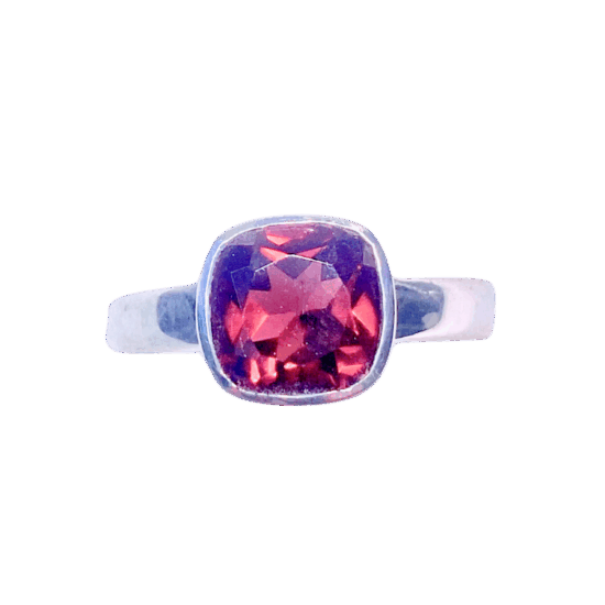 Garnet Pizazz Ring wholesale sterling silver natural gemstone jewelry