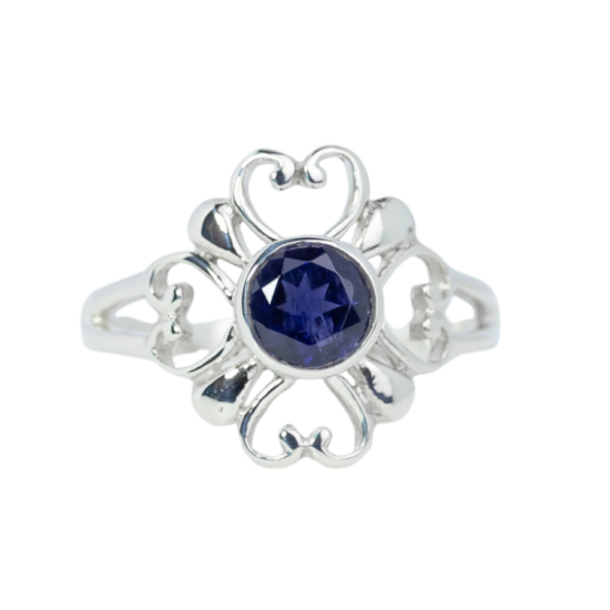 Iolite Poetic Hearts Ring women's jewelry wholesale suppliers