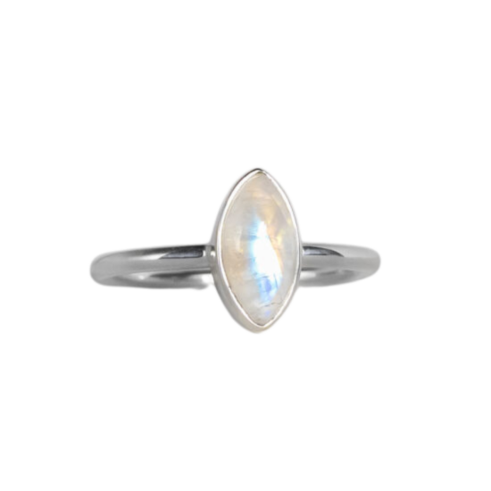 Moonstone Multi-shape Perfection Ring jewelry suppliers online 925 silver