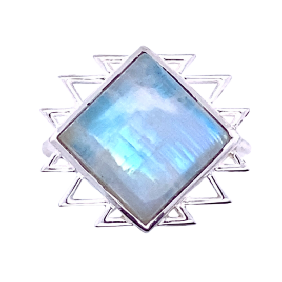 Moonstone Sacred Geo Ring women's jewelry wholesale suppliers