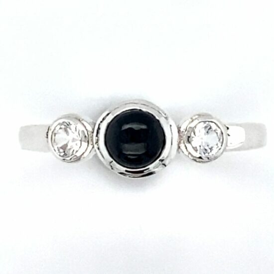 Black White Ring jewelry wholesale companies natural stones