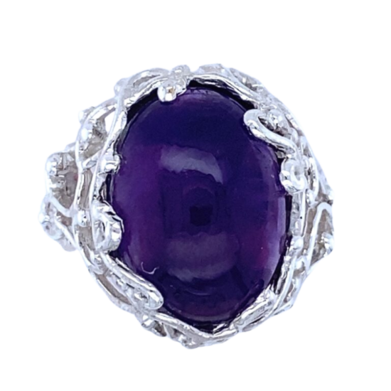 Amethyst Branching Out Ring jewelry supply warehouse sterling