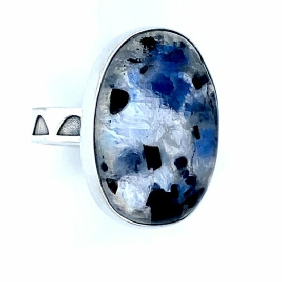 Tourmaline In Moonstone Natures Artwork Ring buy wholesale jewelry sterling