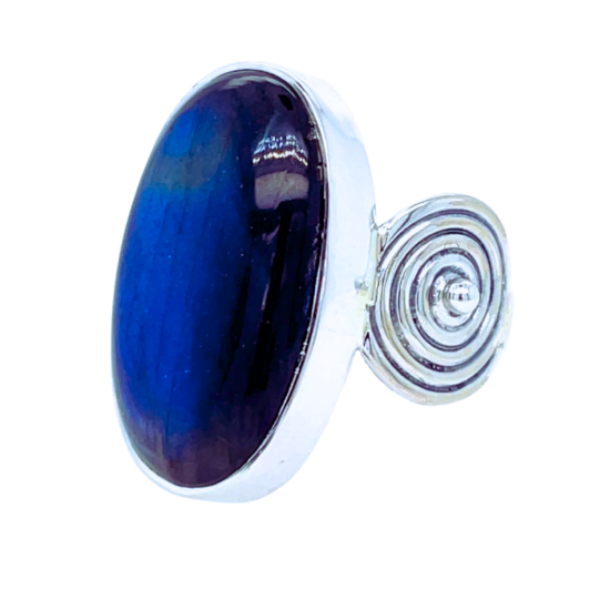 Labradorite Soul Evolution Ring wholesale genuine natural gemstone jewelry