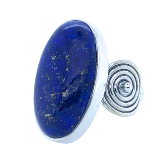Lapis Soul Evolution Ring wholesale genuine gemstone jewelry