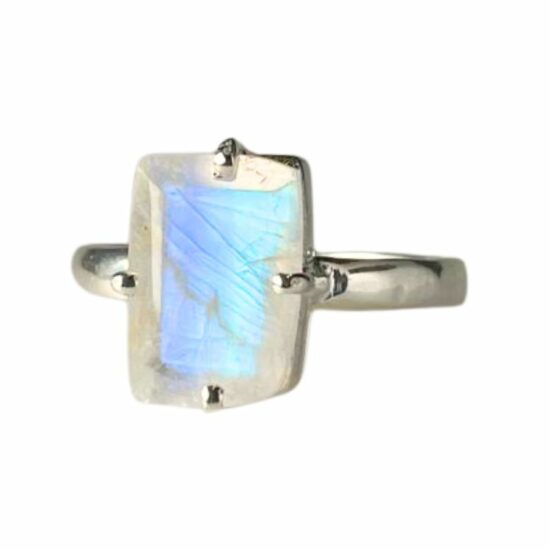 Moonstone Free Form Glitz Ring artisan natural wholesale gemstone jewelry