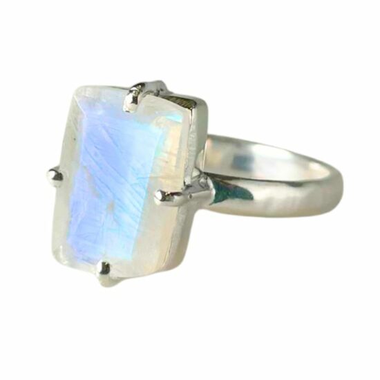 Moonstone Free Form Glitz Ring artisan natural wholesale gemstone jewelry