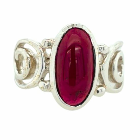 Garnet Rock and Roll Ring crystal gemstones gemstone jewelry wholesaler