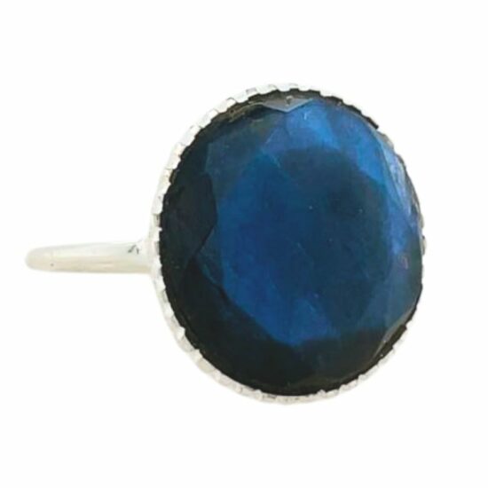 Labradorite Selene New Moon Ring - Image 2