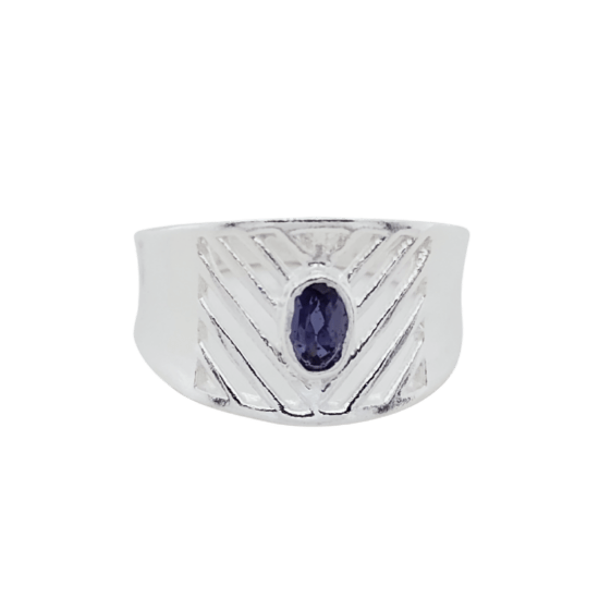 Iolite Honor Ring wholesale sterling silver top quality local vendor