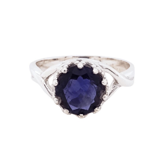 Iolite Splendor Ring wholesale sterling silver natural gemstone jewelry