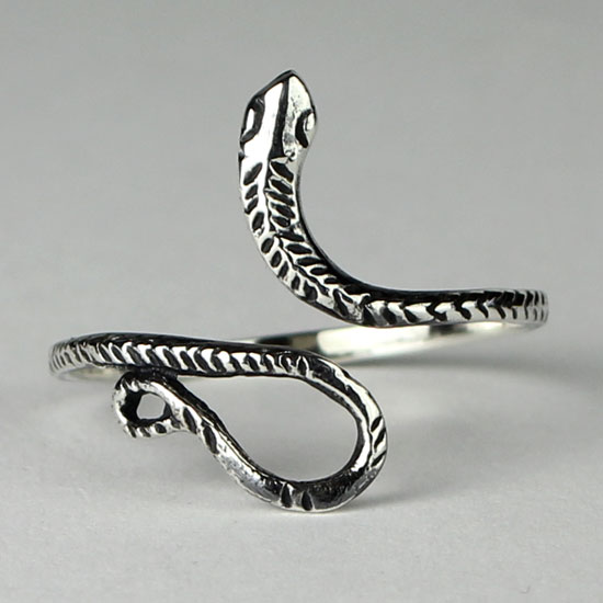 Snake Mystic Adjustable Ring sacred sterling silver jewelry wholesale