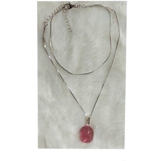 Tourmaline Pink Rubellite Necklace
