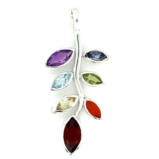 Chakra Leaf Pendant wholesale jewelry and accessories suppliers wholesale jewelry manufacturers