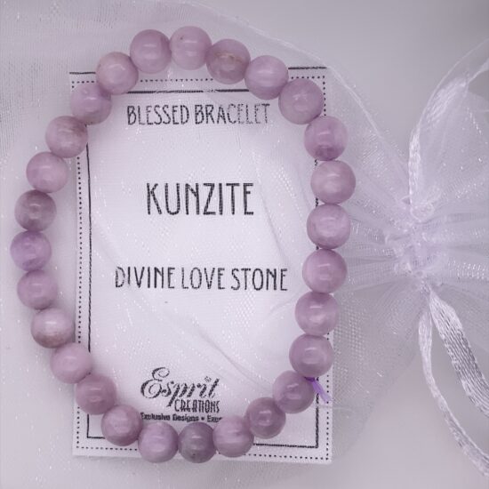 Blessed Bracelet Kunzite silver 925 Wholesale supplier gemstone