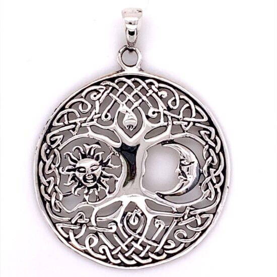 Tree of Life Brother Sun Sister Moon Pendant buy wholesale jewelry crystal jewelry wholesalers