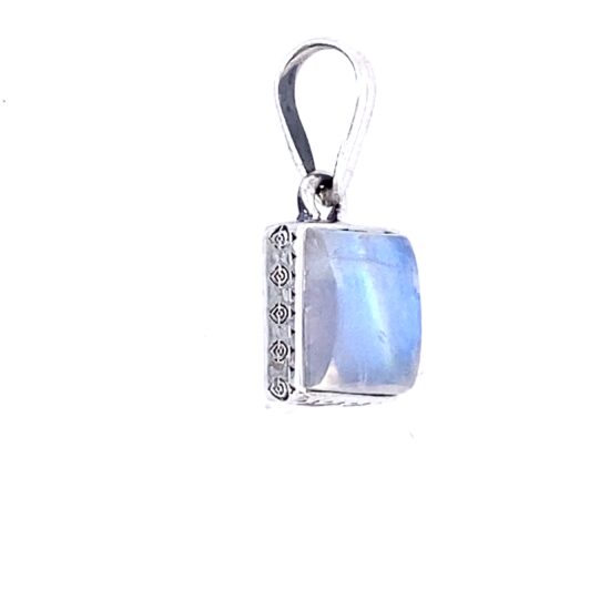 Moonstone Paisley Pendant genuine gemstone jewelry wholesalers