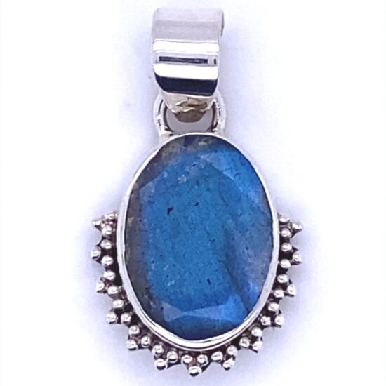 Labradorite Tribal Shine Pendant vendor direct exotic gemstones