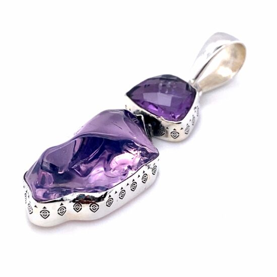 Lavender Liquid Amethyst Pendant real wholesale jewelry gemstones