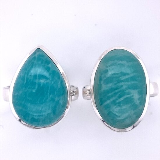 Amazonite Avatar Ring wholesale sterling silver manufacturers