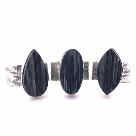 Black Tourmaline Multi Shapes Sacred Tribe. jewelry store suppliers necklace supplier