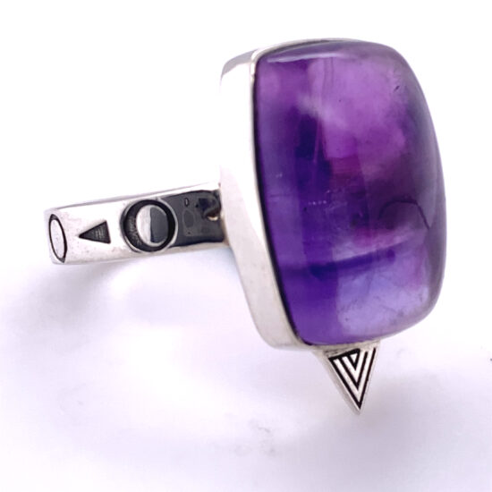 Amethyst Purple Haze Ring