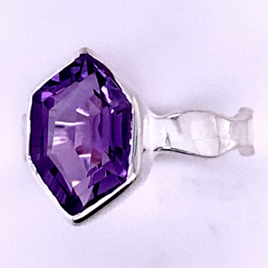 Amethyst Free Form Flirty Ring sterling silver wholesale suppliers