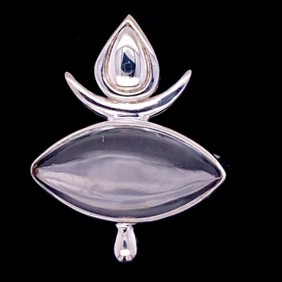 Crystal Quartz Eye of the Goddess wholesale sterling silver manufacturers