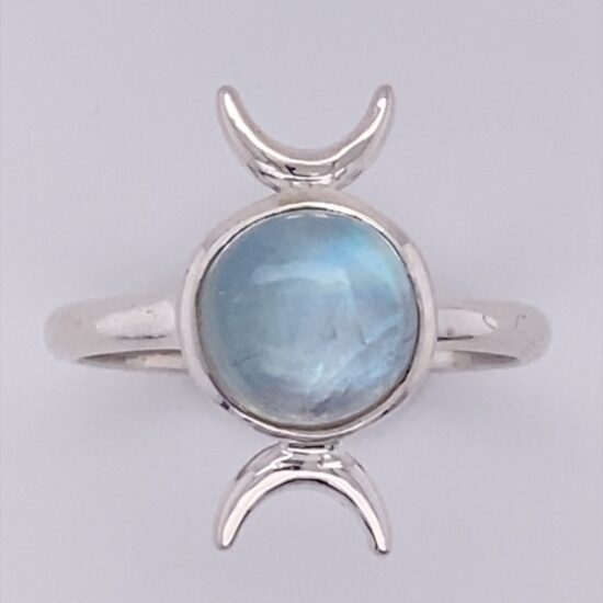 Moonstone Moon Goddess Magic Hour Ring jewelry vendors wholesale sterling