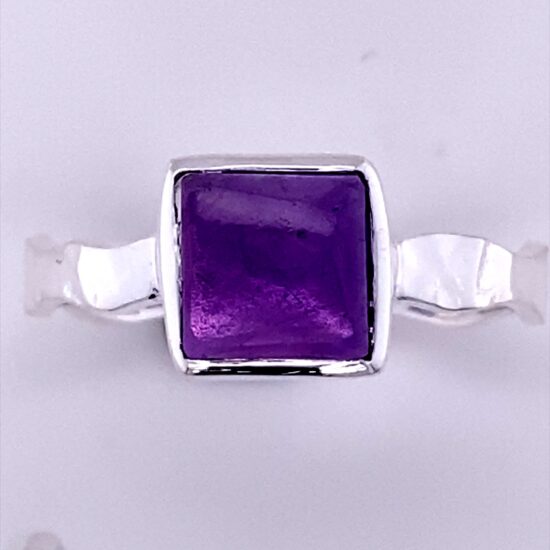 Amethyst Be Cool Unisex Ring