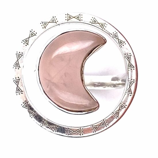 Rose Quartz Luna Halo jewelry wholesale suppliers