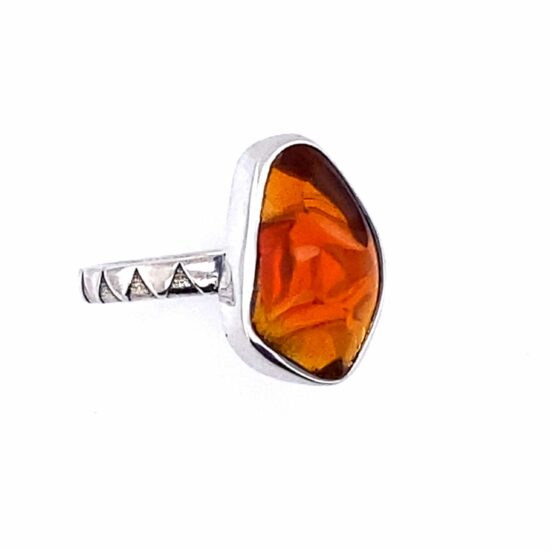 Fire Opal Blaze Ring wholesale jewelry manufacturers 925 silver