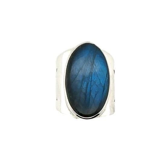 Labradorite Moonbeam Unisex Ring gemstone jewelry wholesaler fashion trends